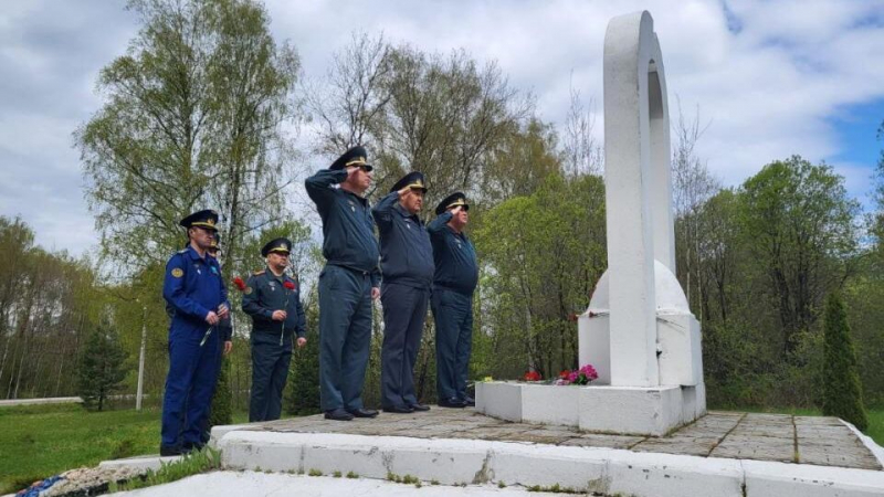 Офицеры из Казахстана посетили места боев в Калужской области во время ВОВ