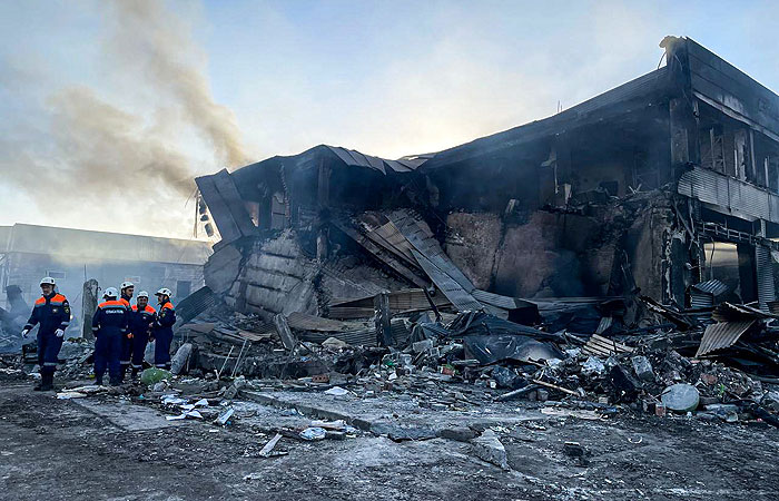 Следователи не обнаружили следов взрывчатки на месте взрыва на АЗС в Дагестане