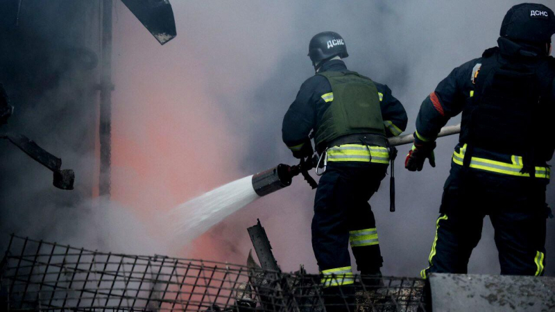 В Днепропетровской области повреждено промышленное предприятие